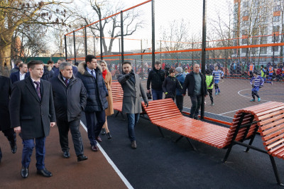 Новая спортивная площадка открылась в Калининграде