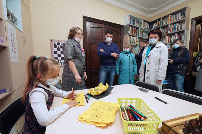 В Багратионовске открылась модельная детская библиотека