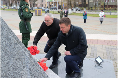 Единороссы Гусева почтили память погибших в Первой мировой войне
