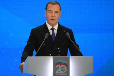 Дмитрий Медведев переизбран Председателем «Единой России»