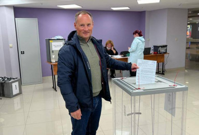 Вадим Снигирев проголосовал на выборах губернатора