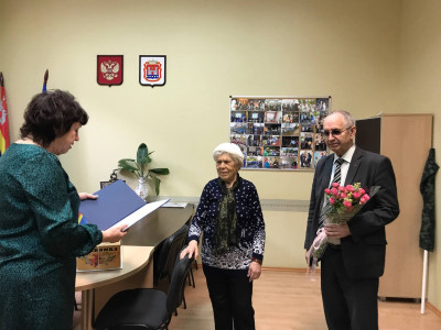 Единороссы Советска поздравили старейшего члена партии