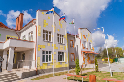 Единороссы приняли участие в открытии детского сада