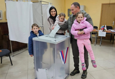 Вадим Снигирев проголосовал на избирательном участке