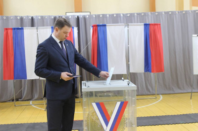 Артур Крупин принял участие в голосовании
