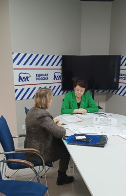 Марина Оргеева провела приём граждан по вопросам ЖКХ