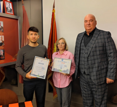 Орловская школа получила призовой сертификат