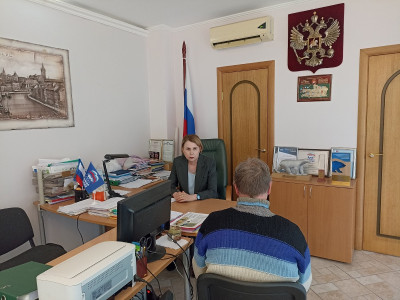 Лариса Швалкене провела личный приём граждан