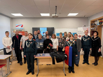 В Мамоново открыли Парту Героя