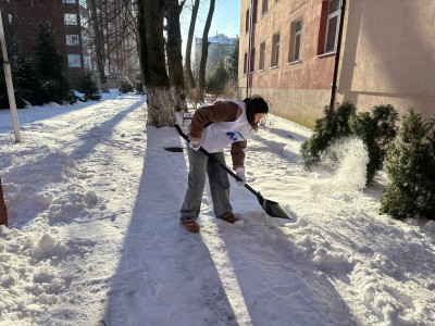 Зима — не помеха, когда есть взаимовыручка!