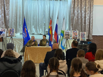 Единороссы Ладушкина организовали встречу с участниками СВО