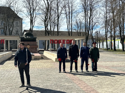 В городе Советске почтили память участников штурма Кенигсберга